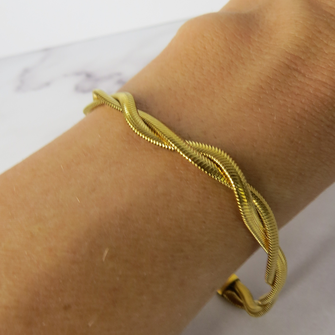Braided Snake Bracelet