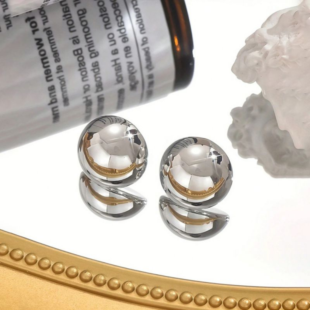 Nea S Dome Earrings