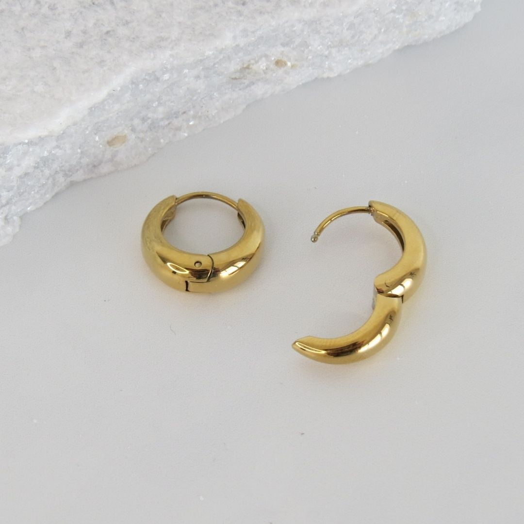 Della Huggie Earrings
