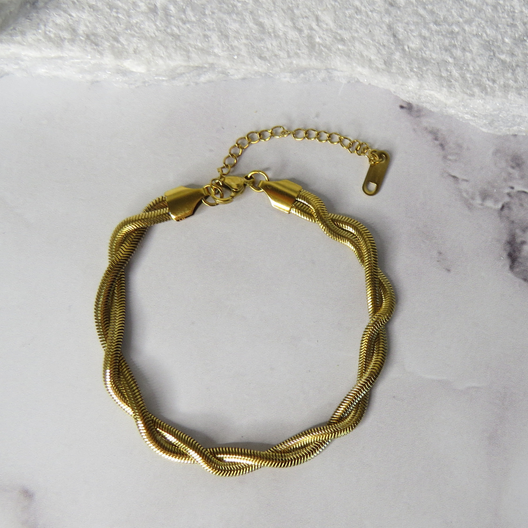Braided Snake Bracelet