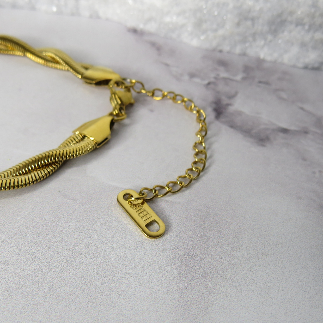 Braided Snake Bracelet