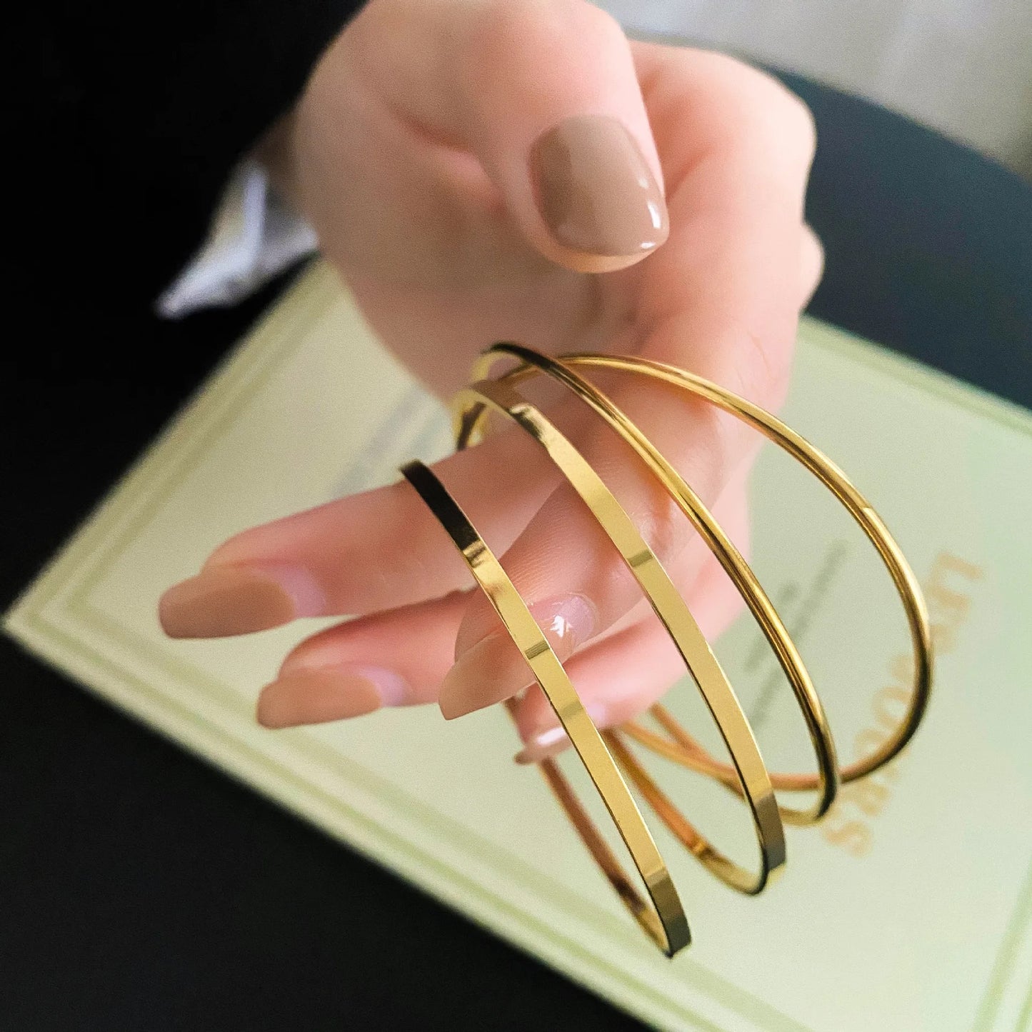 Square Edged Bangle