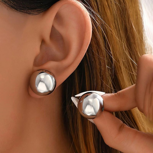 Nea S Dome Earrings