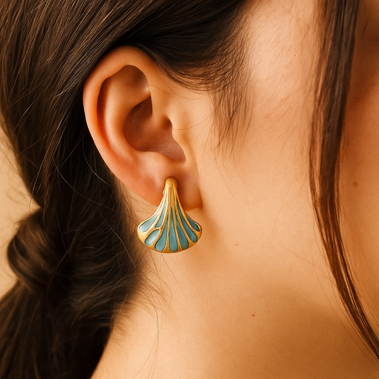 Fan Earrings